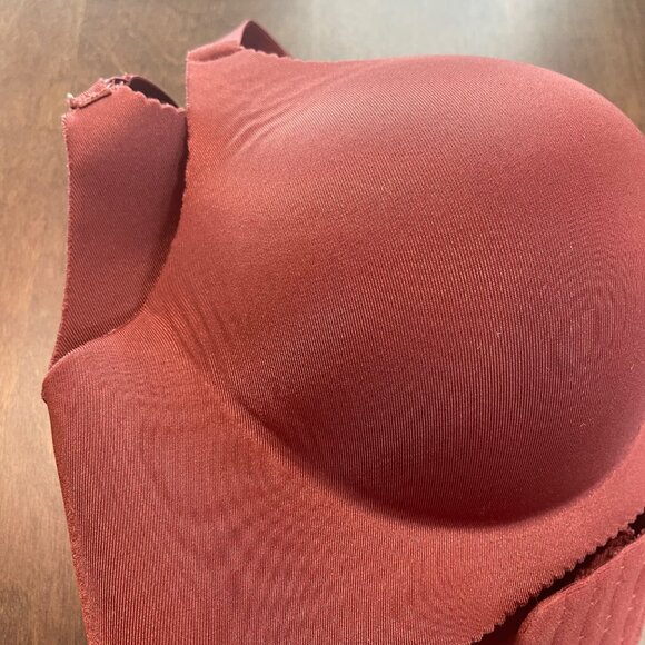 STRM LINE Push Up Wire free Bra Women's Size 38C Rust Adjustable Style: LY591125 - Picture 11 of 11